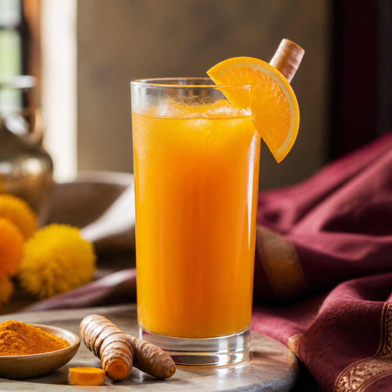 Orange Turmeric Tonic